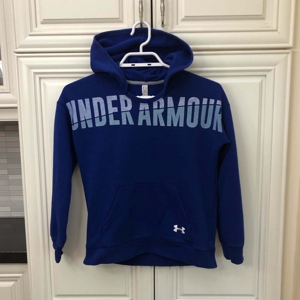 Under Armour unisex loose fit kids hoodie